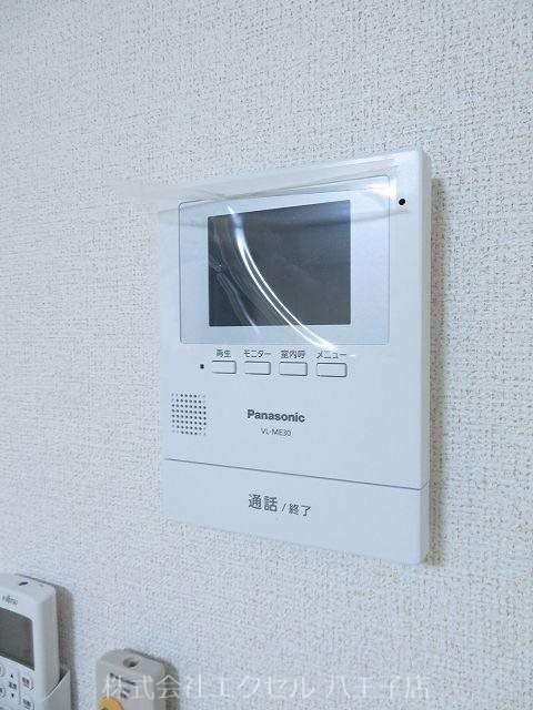 セキュリティ　ＴＶモニターホンで来訪者の確認ができます