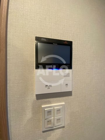 セキュリティ　ブランズタワー大阪本町　TV付きモニターホン