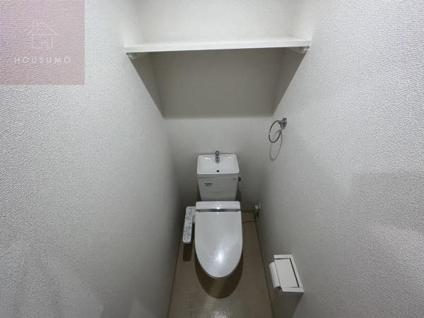 トイレ　ゆったりとした空間のトイレです
