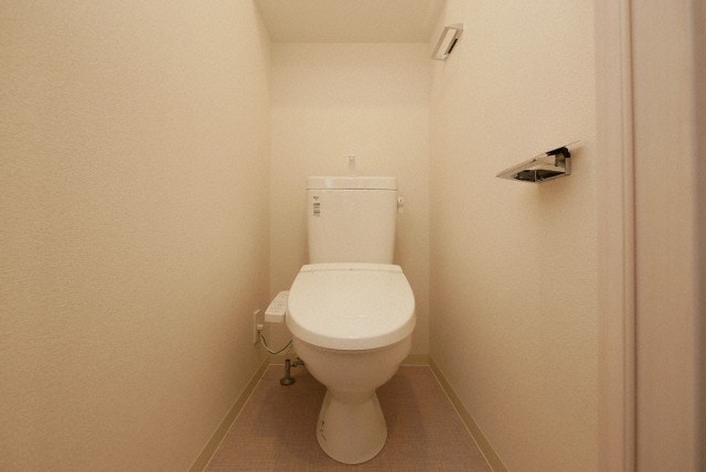 トイレ　ゆったりとした空間のトイレです