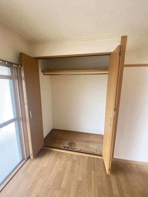 収納　たっぷりとした収納スペースです