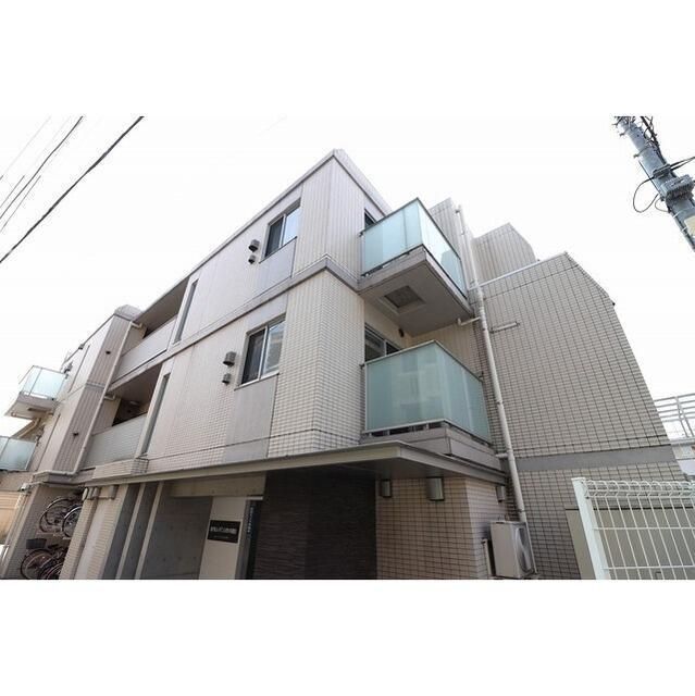 建物外観　鉄筋コンクリート造・総戸数は49戸です。