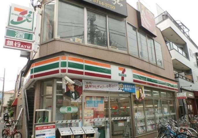 コンビニ　セブン-イレブン 武蔵小山駅前店（コンビニ）まで211m