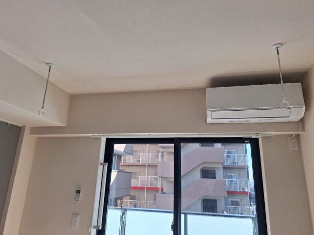 その他共有部分　室内でもしっかり乾く室内物干し