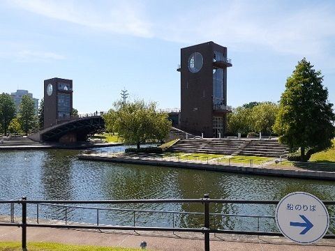 公園　富岩運河　環水公園（公園）まで1100m