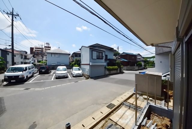 眺望　周辺は静かな住宅街です。