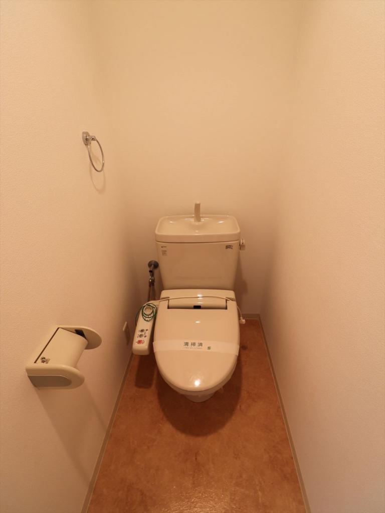トイレ　きれいな水回りです