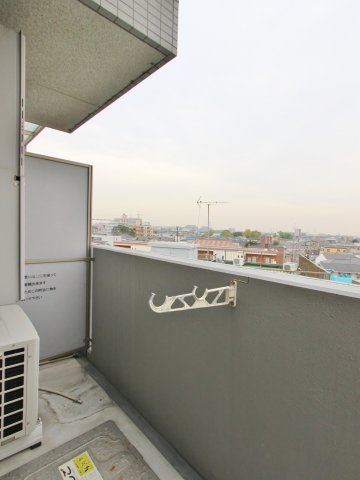バルコニー　参考写真（同物件別部屋）