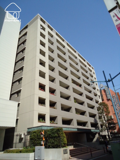 建物外観　結構存在感のある分譲マンションです