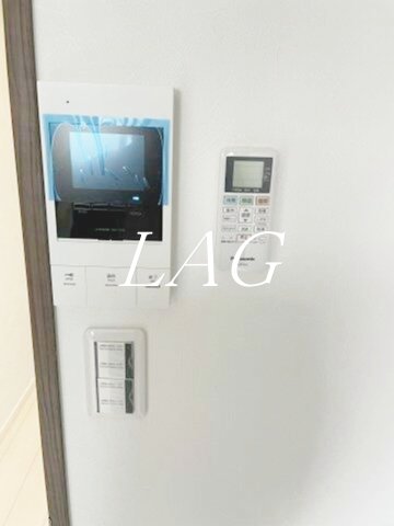 セキュリティ　モニター付きインターフォンです。