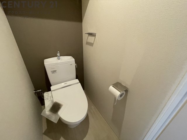 トイレ　ウォシュレット付きのトイレです♪