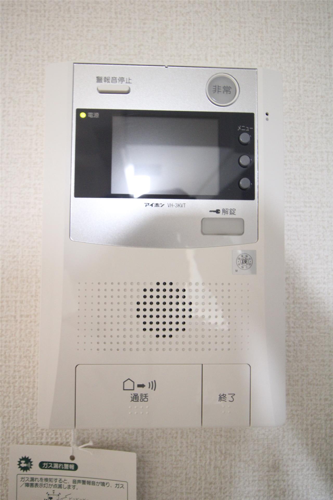 セキュリティ　TVモニタインターホン