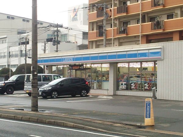 コンビニ　ローソン博多半道橋店（コンビニ）まで496m