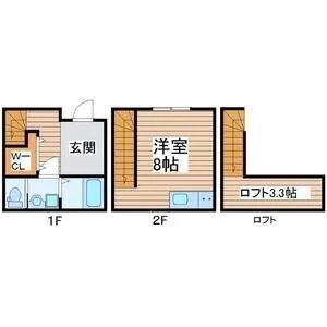 ノヴァ原町Aの間取り写真