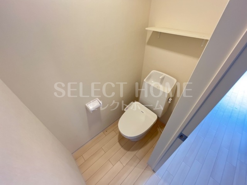 トイレ　ゆったりとした空間のトイレです