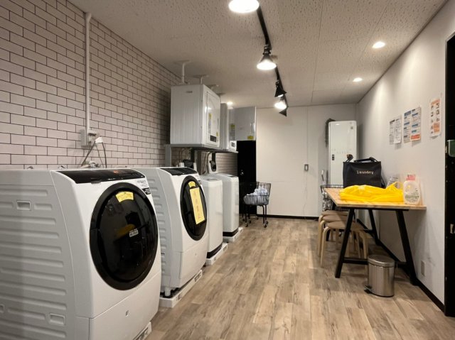 その他共有部分　無料コインランドリー（女性専用区画あり）
