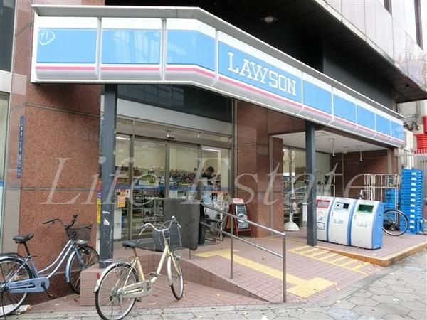 コンビニ　ローソン千日前通高津店（コンビニ）まで68m