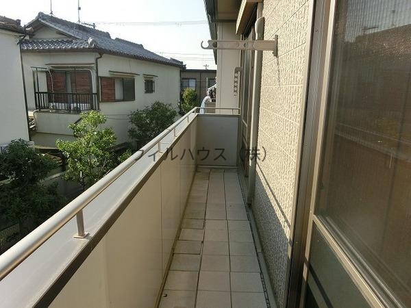 バルコニー　日当たり良好！