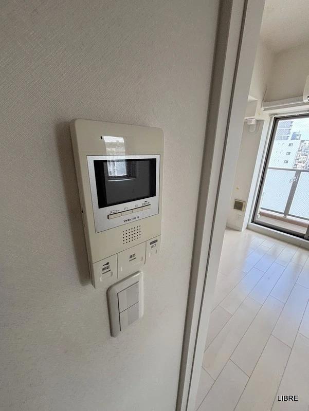 セキュリティ　モニター付きインターホン完備