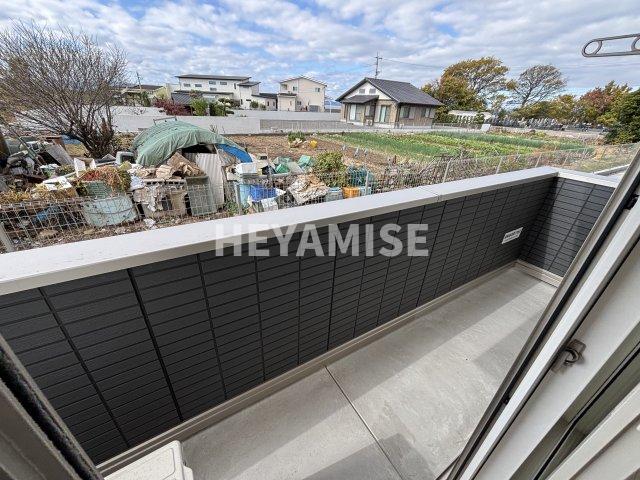 バルコニー　※別のお部屋の写真で反転タイプです。