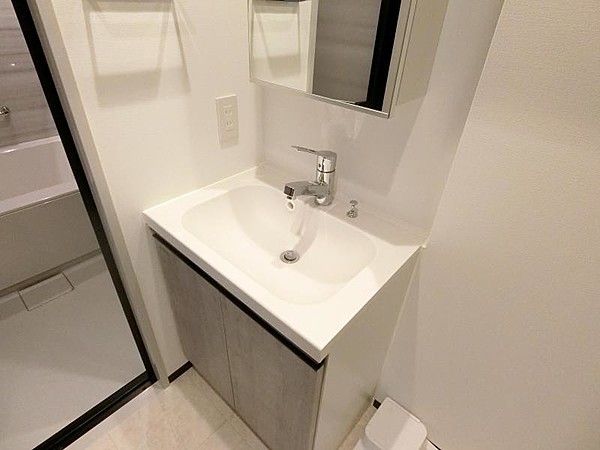 洗面設備　※別部屋の参考写真です。