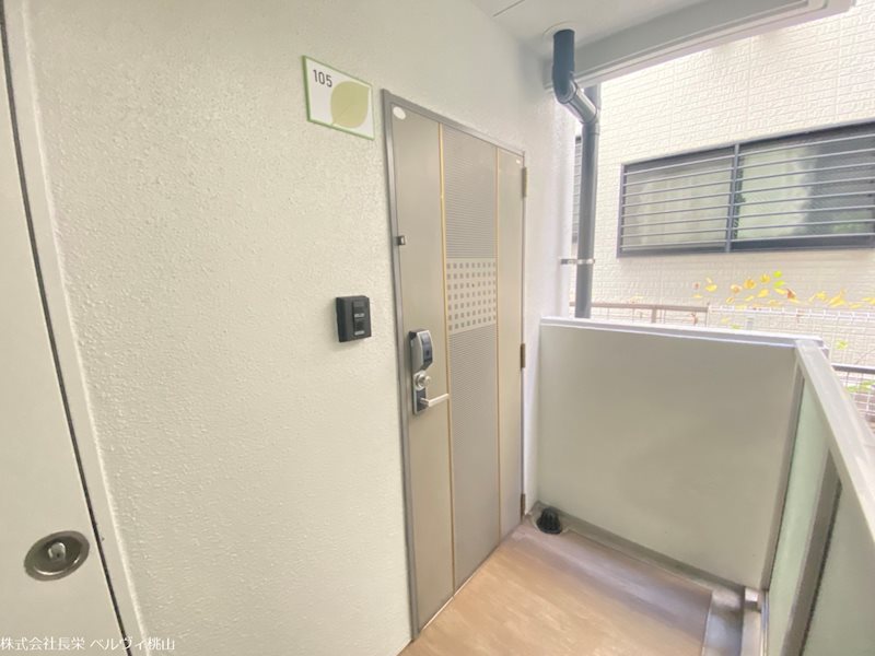 バルコニー　広々としたバルコニーです