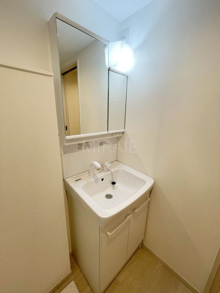 洗面設備　他号室の参考写真