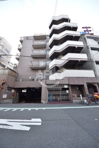建物外観　肥後橋シティハイツ　外観