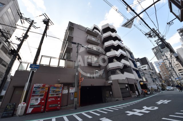 建物外観　肥後橋シティハイツ　外観