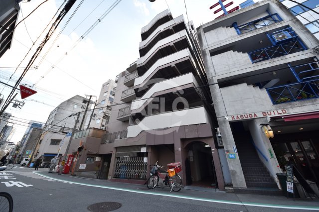 建物外観　肥後橋シティハイツ　外観