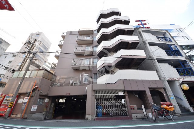 建物外観　肥後橋シティハイツ　外観