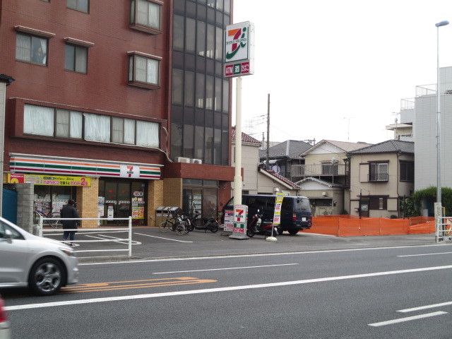 コンビニ　セブンイレブン川崎市電通り店（コンビニ）まで350m