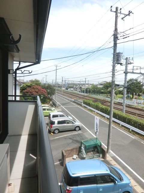 眺望　バルコニーからの景色です