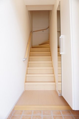 玄関　収納もある玄関です