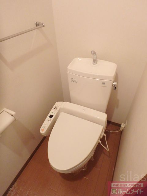 地下鉄谷町線 長原駅 徒歩12分 2階建 築24年のトイレ写真