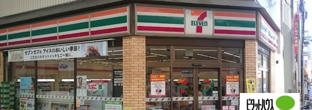 コンビニ　セブンイレブン大阪ナインモール九条店（コンビニ）まで171m
