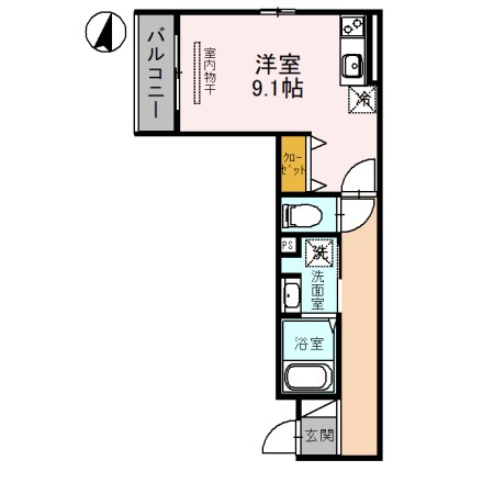 Dーroom宮ノ前の間取り写真