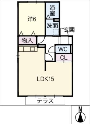セジュールヒロの間取り写真