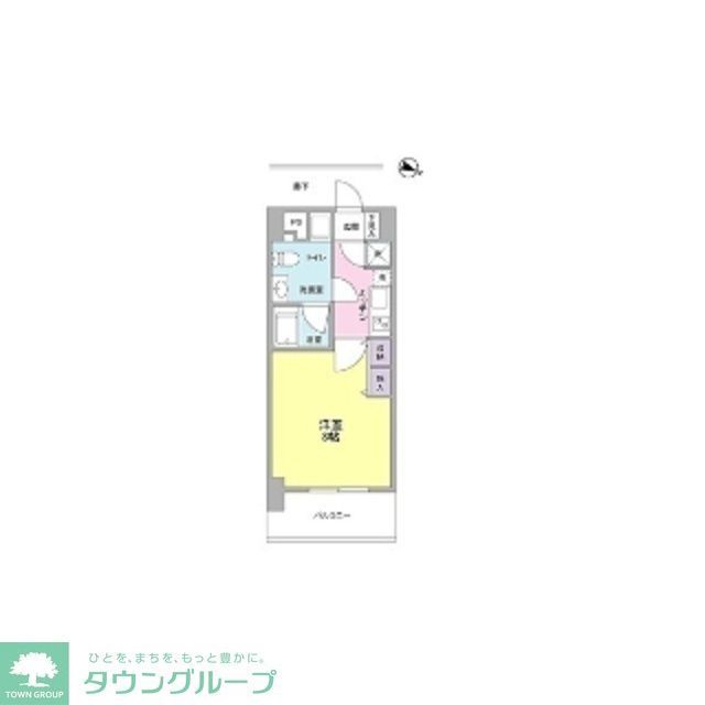 アプリーレ京町堀の間取り写真