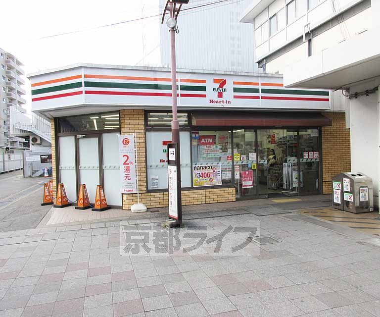 コンビニ　セブンイレブン　ハートイン JR山科駅前店（コンビニ）まで109m