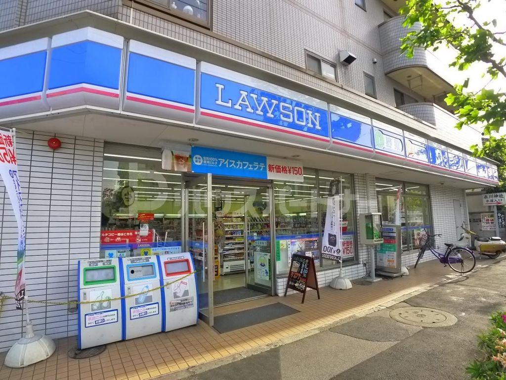 コンビニ　ローソン竹の塚4丁目店（コンビニ）まで520m