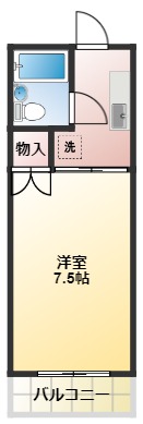 スカイメゾン東船橋の間取り写真
