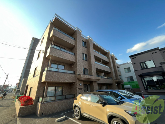 建物外観　札幌市東区北１８条東「ボヌールＮ１８」