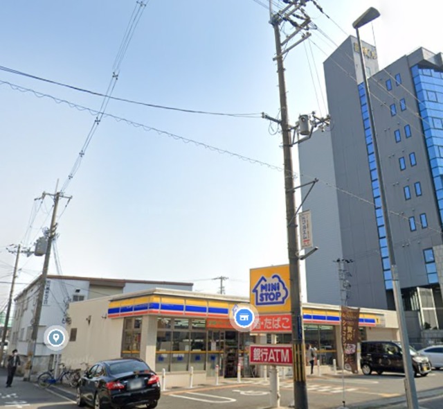 コンビニ　ミニストップ高井田本通店・ソフトクリーム美味♪♪（コンビニ）まで430m