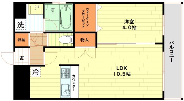 ミラージュパレス新梅田Cieroの間取り写真