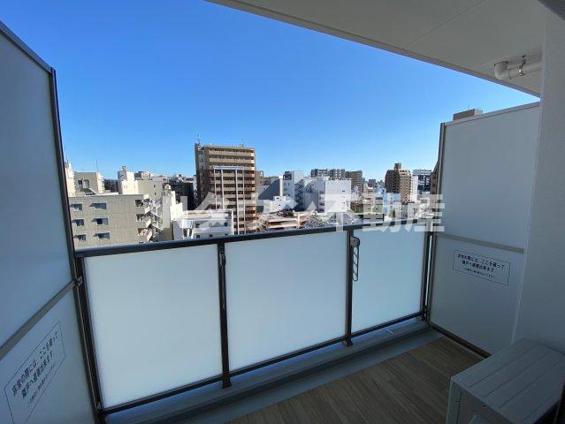 バルコニー　広々としたバルコニーです