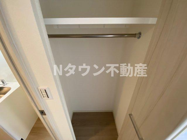 収納　ちょっとした収納スペースも充実しています