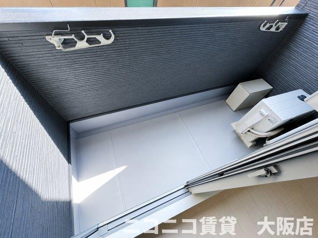 バルコニー　CG画像です。家具家電付きではありません