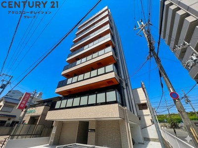 建物外観　オートロック付きで安心！宅配BOX付きで便利！
