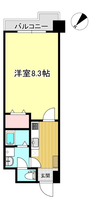 グランデール金池の間取り写真